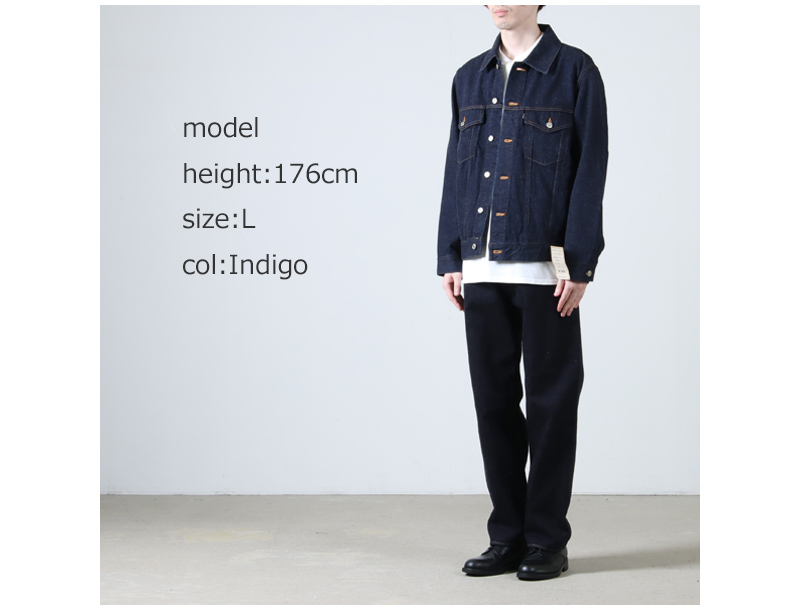 YAECA(䥨) 18-13W DENIM JACKET