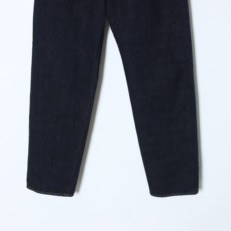 YAECA(䥨) 13-14W DENIM PANTS WIDE STRAIGHT