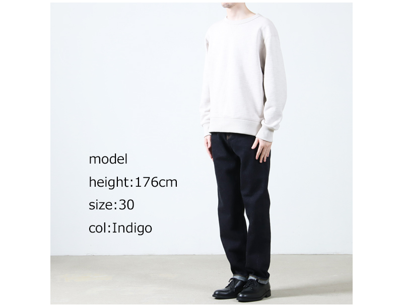 YAECA(䥨) 8-14W DENIM PANTS STRAIGHT