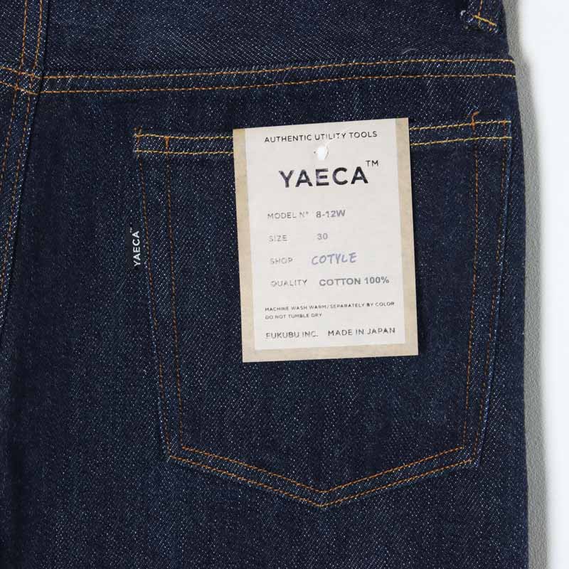 YAECA(䥨) 8-12W DENIM PANTS STRAIGHT