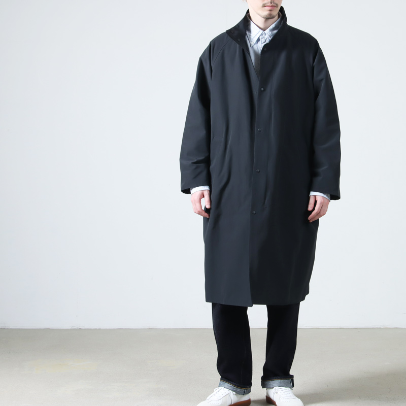 YAECA(䥨) STANDCOLLAR ZIP COAT