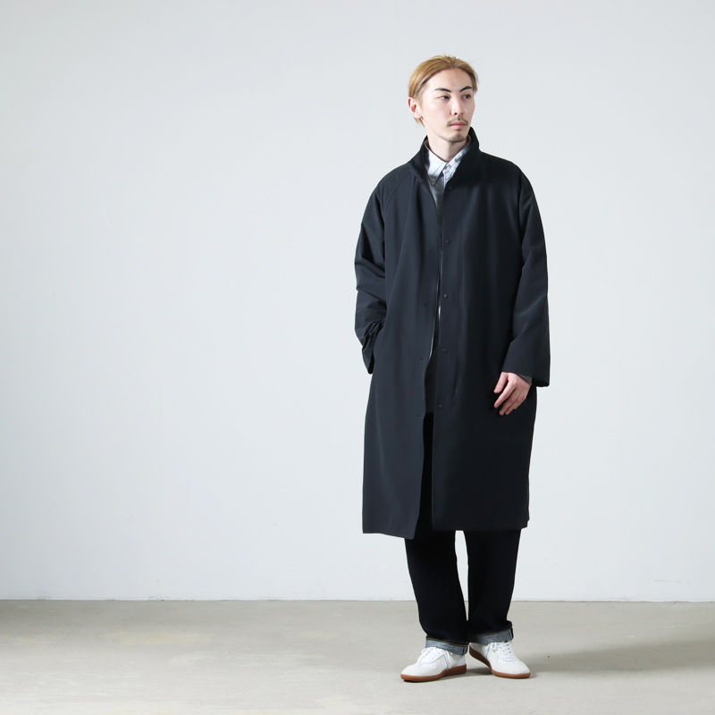 YAECA(䥨) STANDCOLLAR ZIP COAT