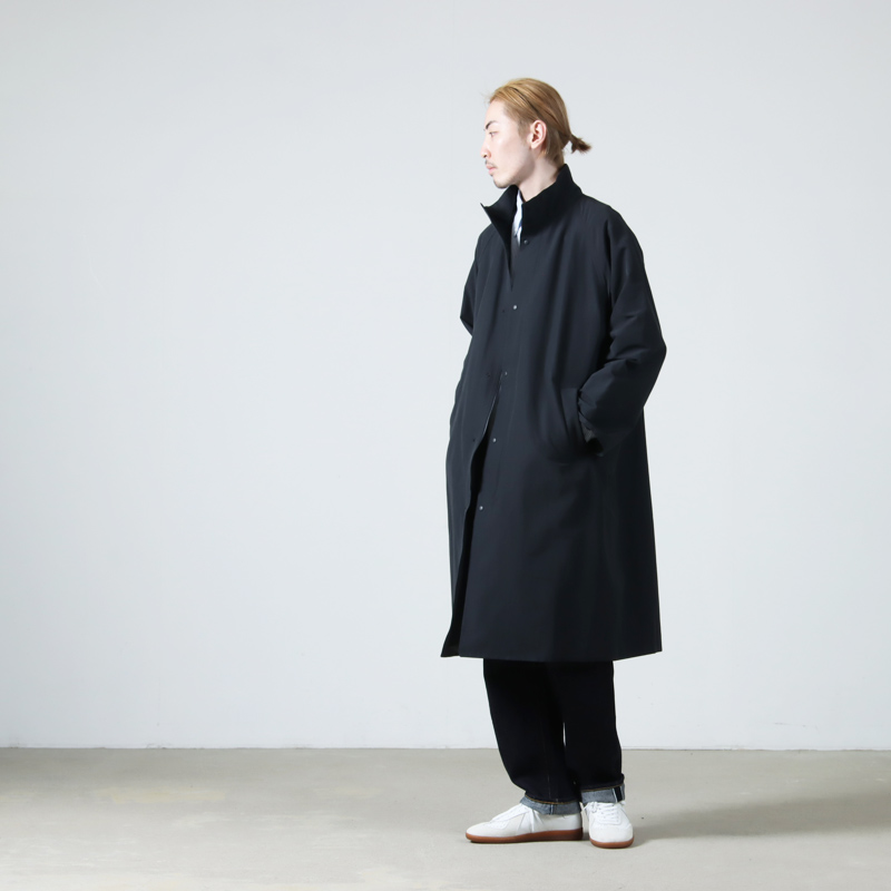 YAECA(䥨) STANDCOLLAR ZIP COAT