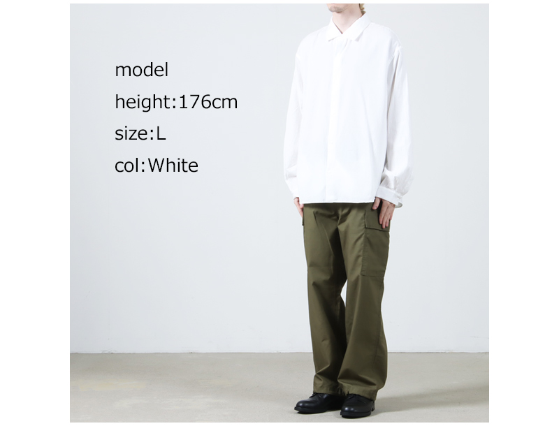 YAECA(䥨) COMFORT SHIRT EXTRA WIDE