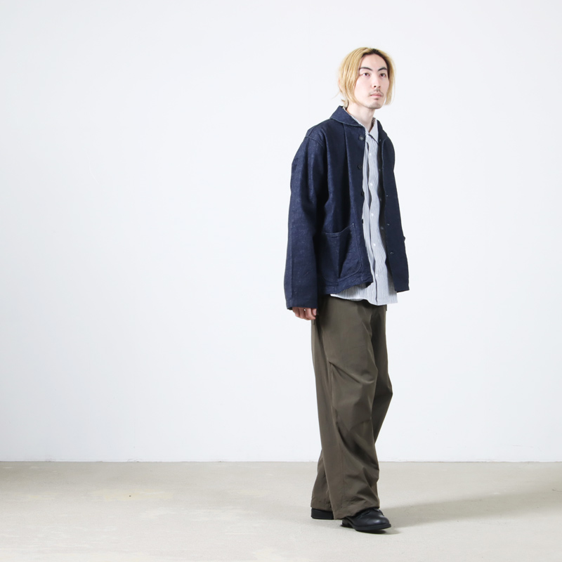 YAECA(䥨) LIKE WEAR U.S NAVY DENIM COVERALL