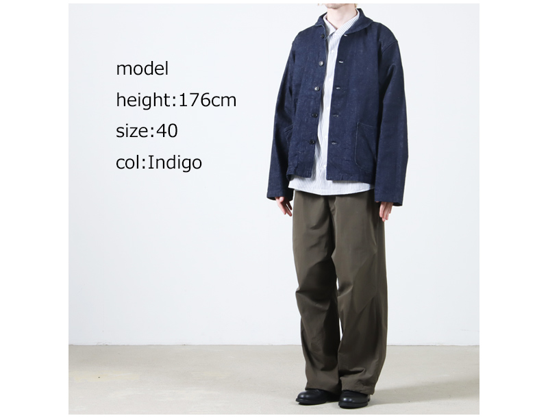 YAECA(䥨) LIKE WEAR U.S NAVY DENIM COVERALL
