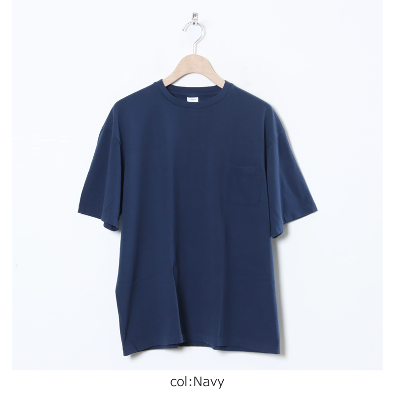 YAECA(䥨) CREWNECK POCKET T S/S
