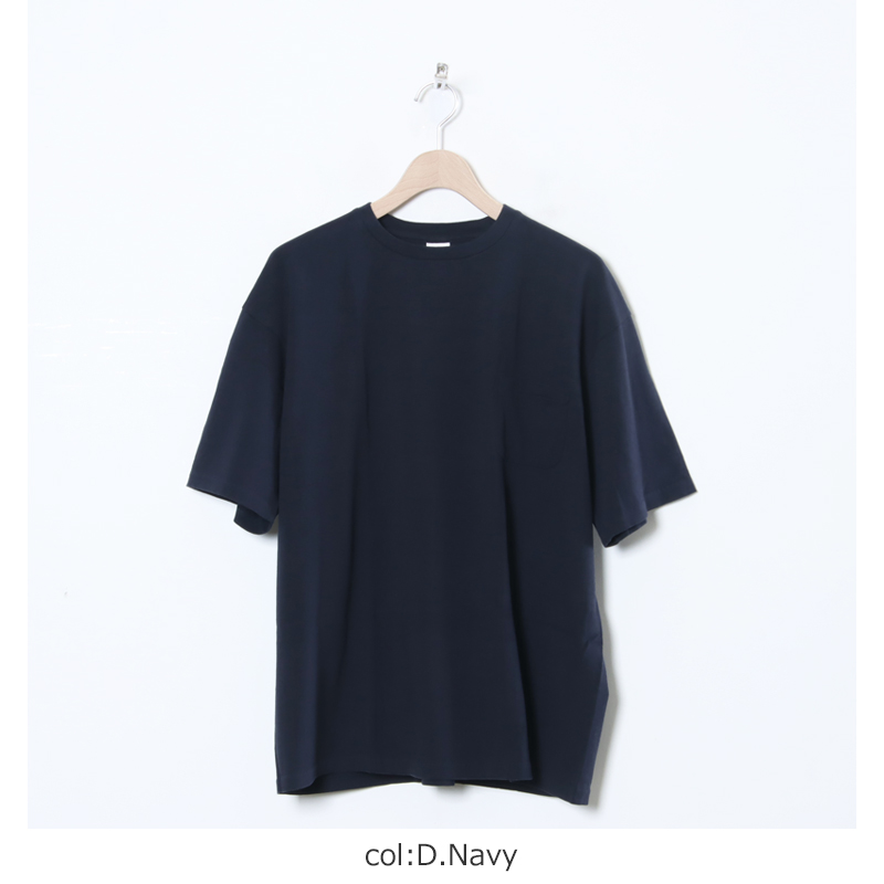 YAECA(䥨) CREWNECK POCKET T S/S