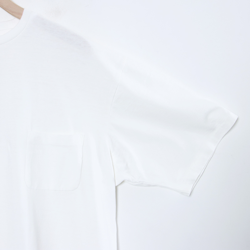 YAECA(䥨) CREWNECK POCKET T S/S