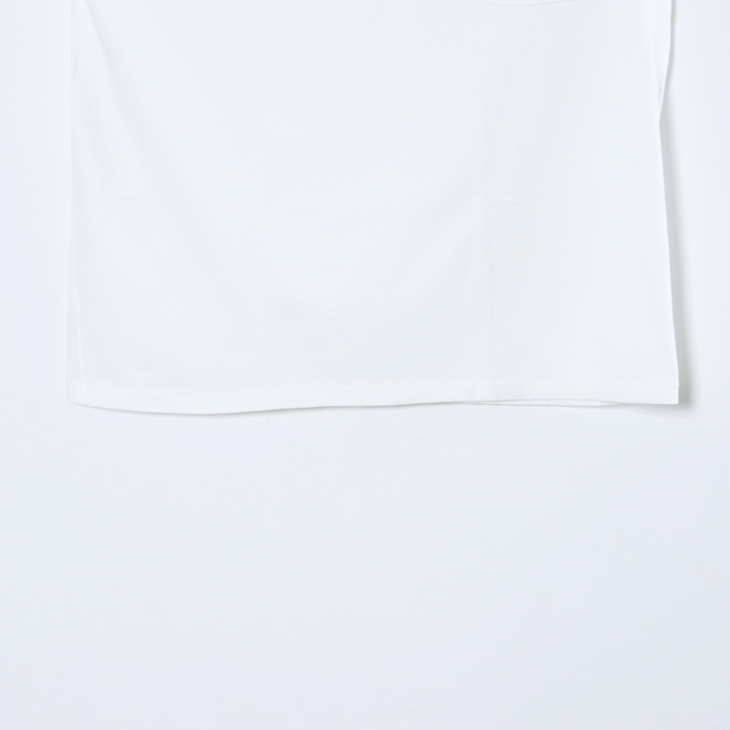 YAECA(䥨) CREWNECK POCKET T S/S