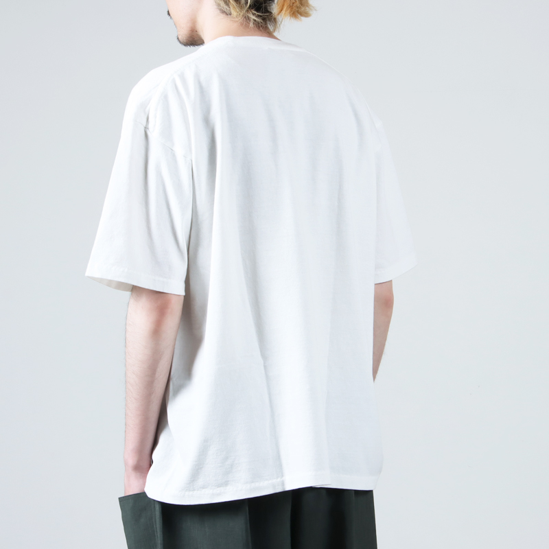 YAECA(䥨) CREWNECK POCKET T S/S