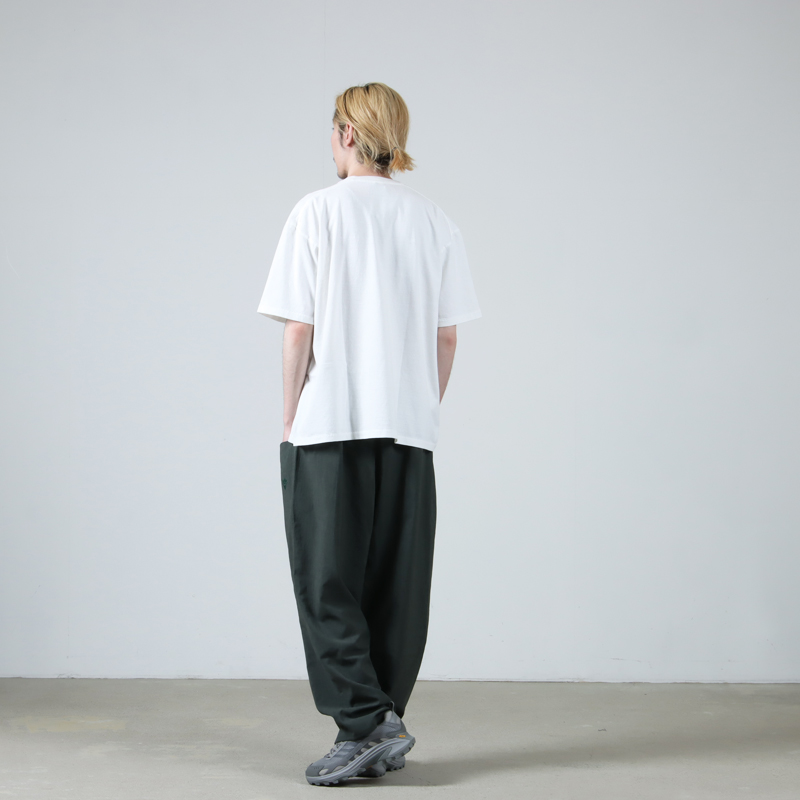 YAECA(䥨) CREWNECK POCKET T S/S
