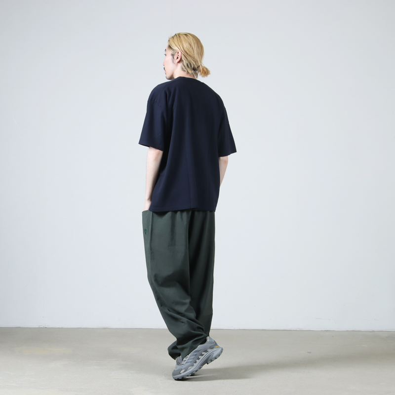 YAECA(䥨) CREWNECK POCKET T S/S