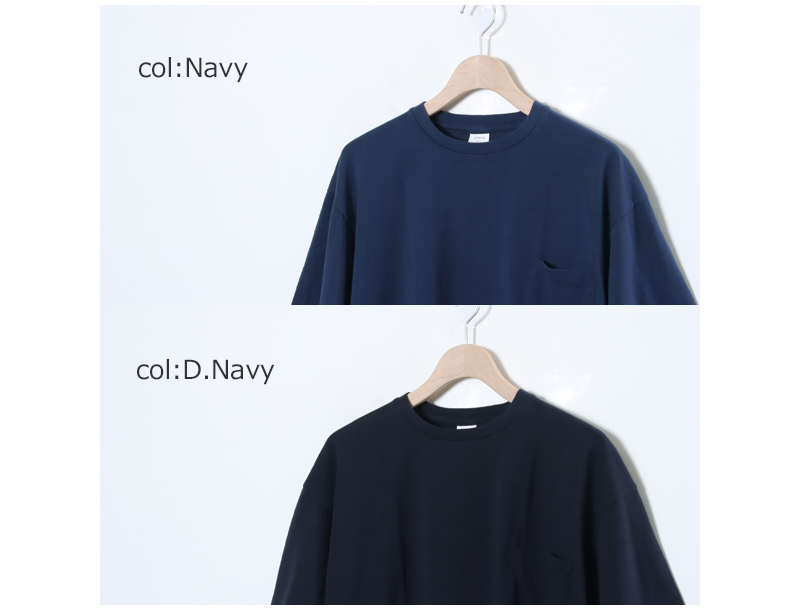 YAECA(䥨) CREWNECK POCKET T S/S