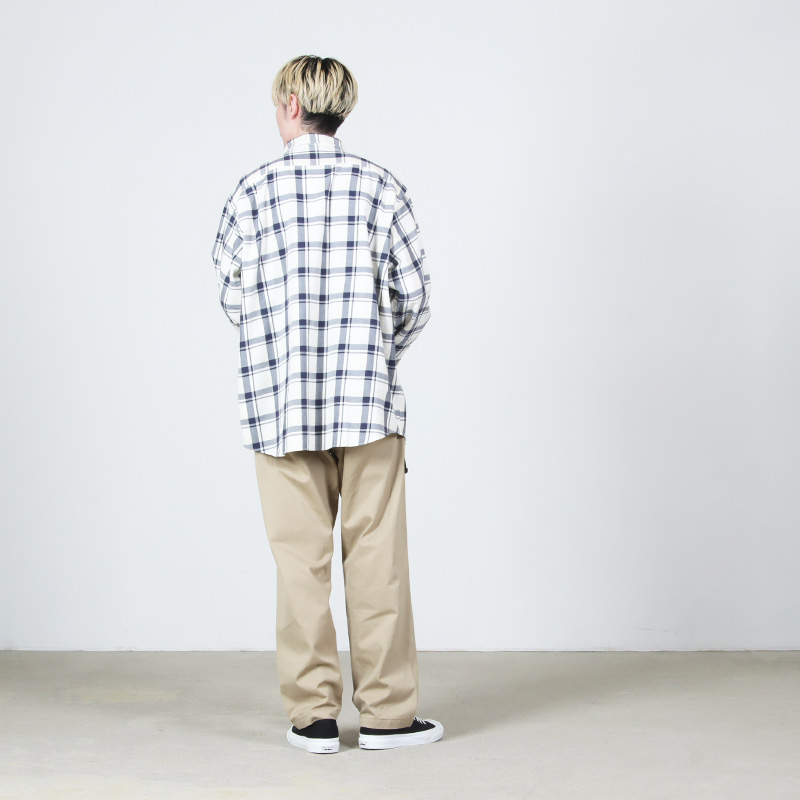 YAECA(䥨) M Υѥ 磻ɥơѡ Chino Trousers  Wide Tapered