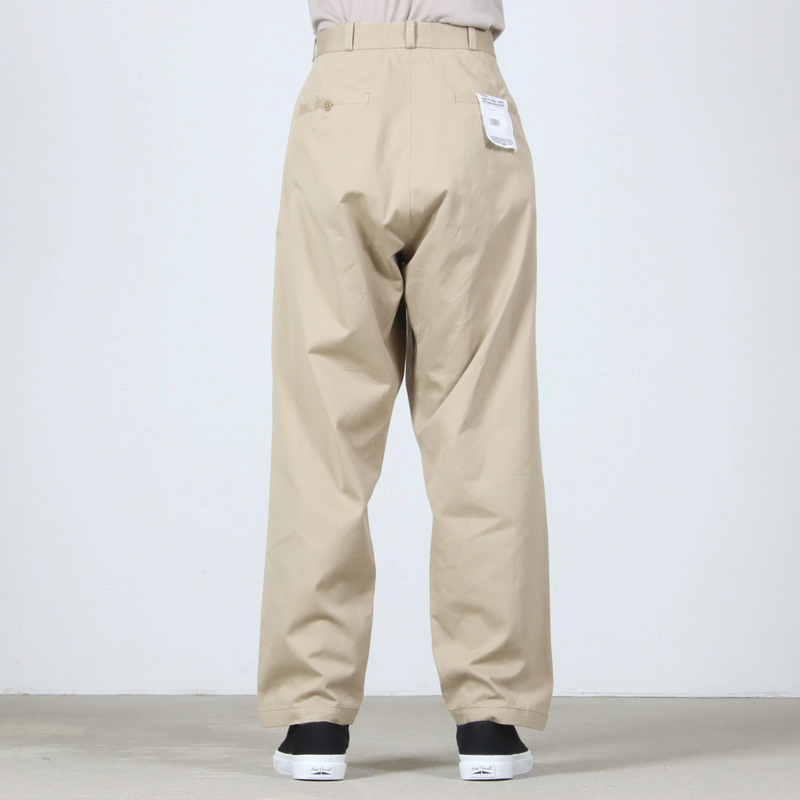 YAECA(䥨) M Υѥ 磻ɥơѡ Chino Trousers  Wide Tapered