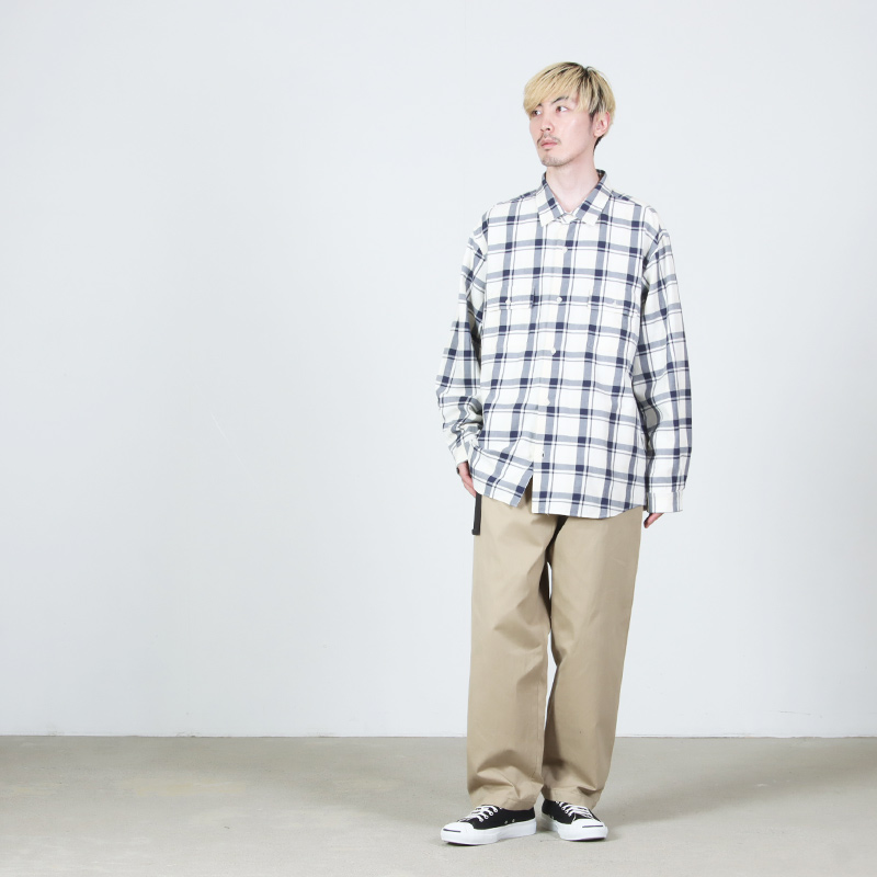 YAECA(䥨) M Υѥ 磻ɥơѡ Chino Trousers  Wide Tapered