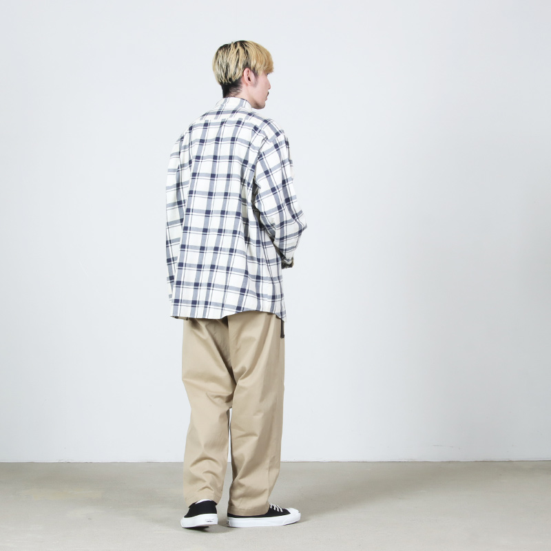 YAECA(䥨) M Υѥ 磻ɥơѡ Chino Trousers  Wide Tapered