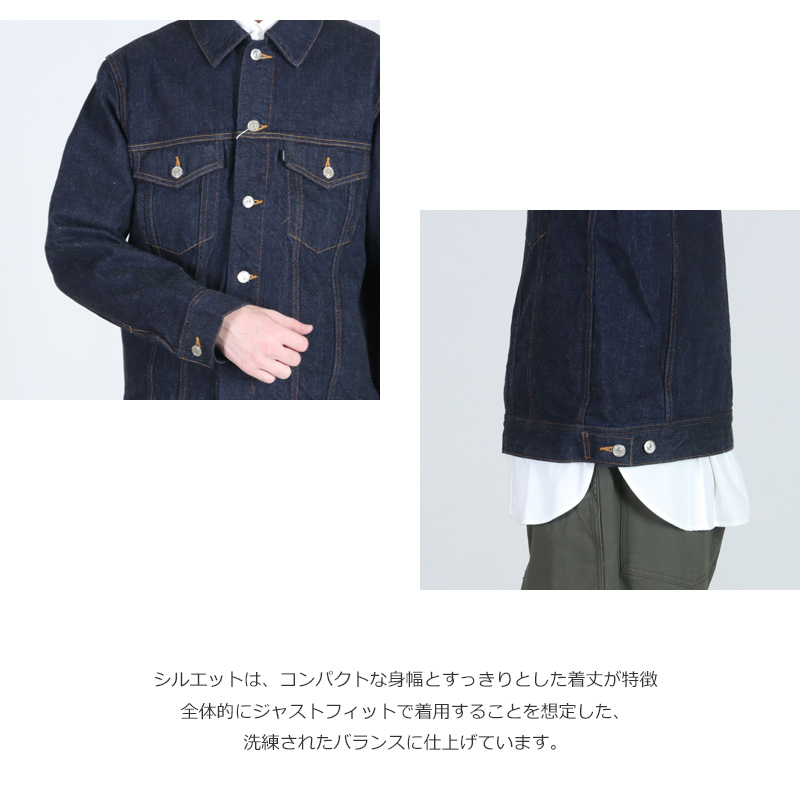 YAECA(䥨) 18-13W DENIM JACKET