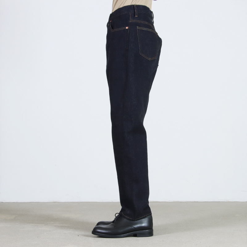 YAECA (ヤエカ) 10-13W Denim Pants Wide Tapered / インディゴ デニム