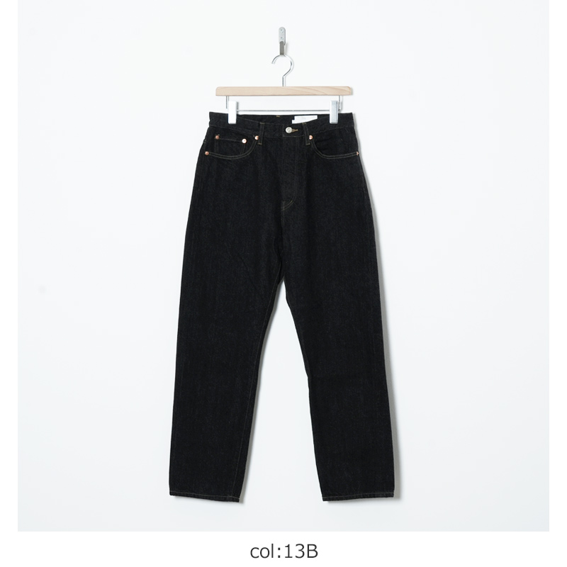 YAECA(䥨) 10-13B Denim Pants Wide Tapered