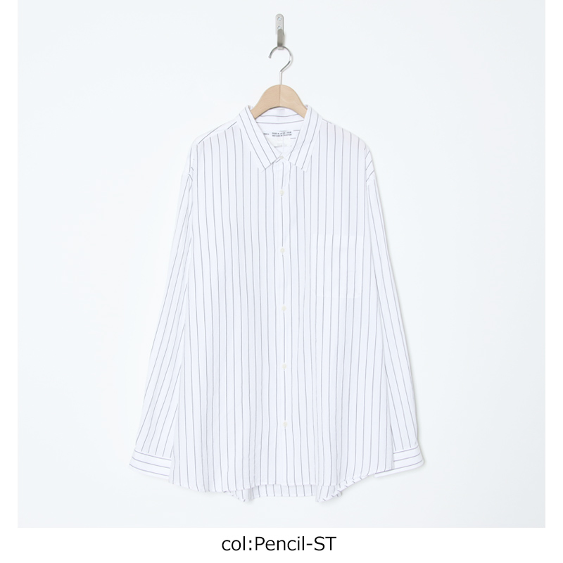 YAECA(�䥨��) Button Shirt   Wide