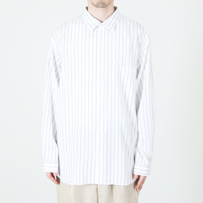 YAECA(�䥨��) Button Shirt   Wide
