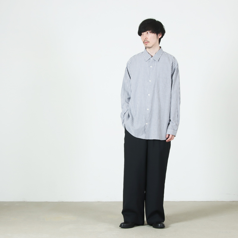 YAECA(�䥨��) Button Shirt   Wide