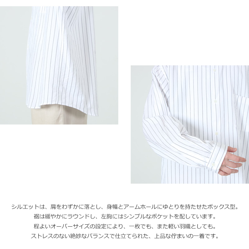 YAECA(�䥨��) Button Shirt   Wide