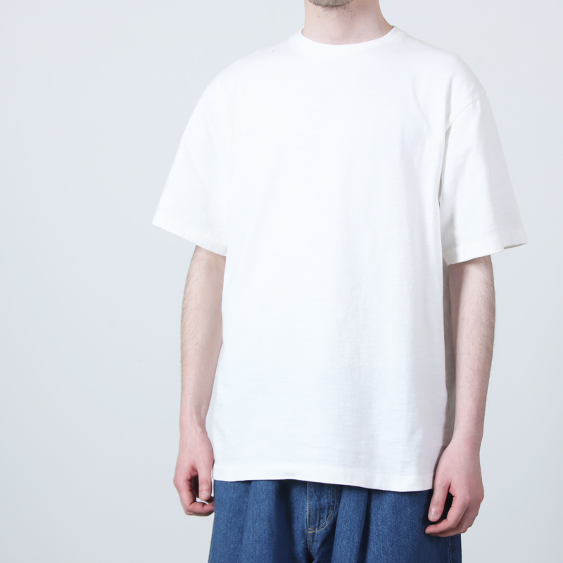 YAECA(�䥨��) Slub Yarn T-Shirt