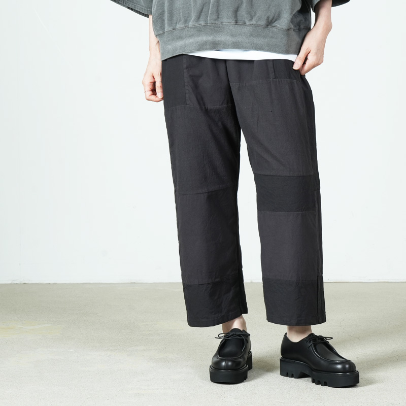 YAECA(�䥨��) Patchwork Drawcord Pants