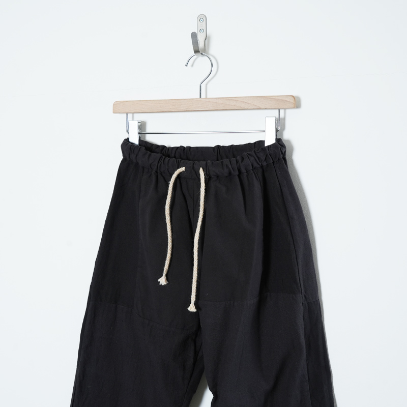 YAECA(�䥨��) Patchwork Drawcord Pants