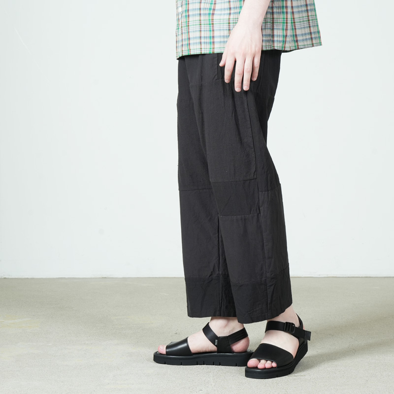YAECA(�䥨��) Patchwork Drawcord Pants