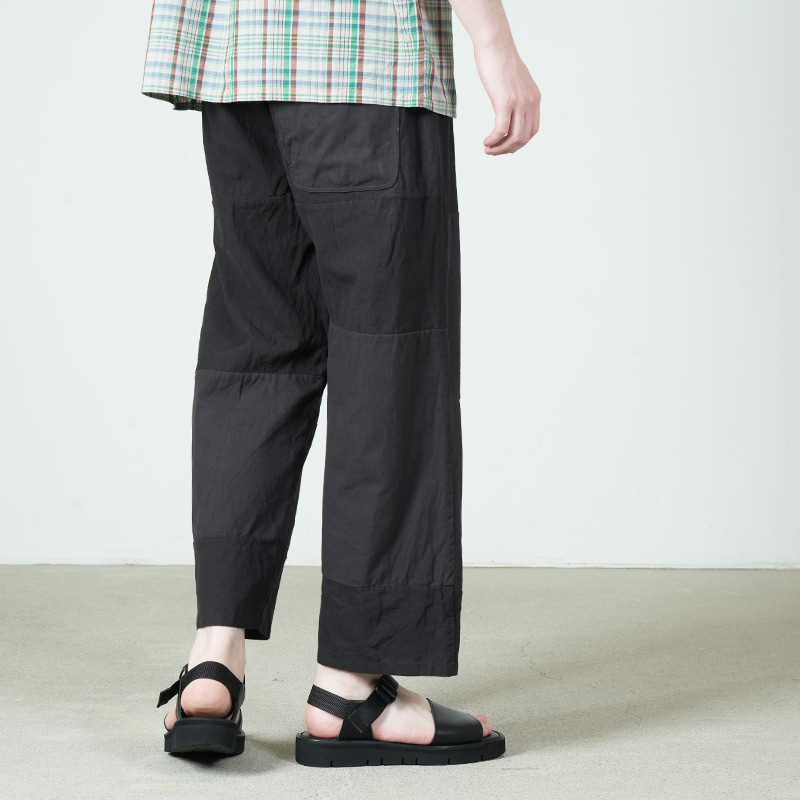 YAECA(�䥨��) Patchwork Drawcord Pants