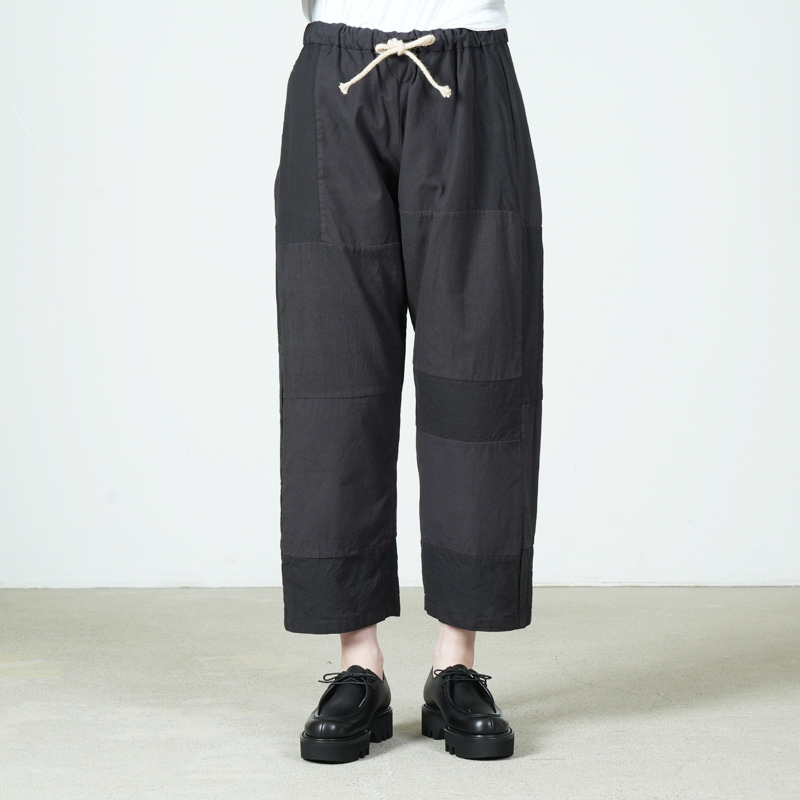 YAECA(�䥨��) Patchwork Drawcord Pants