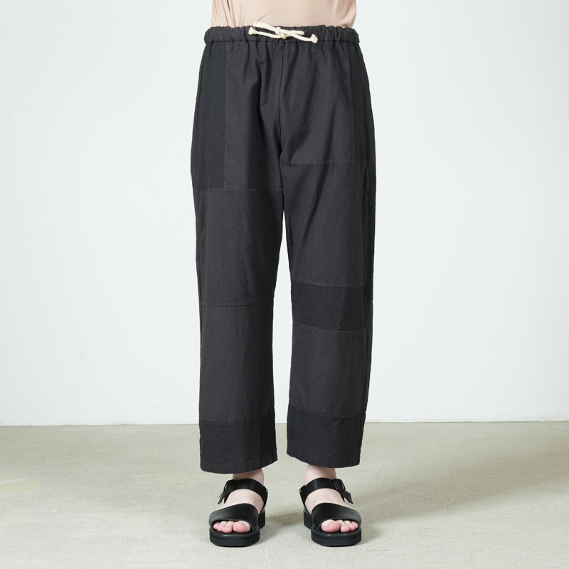 YAECA(�䥨��) Patchwork Drawcord Pants