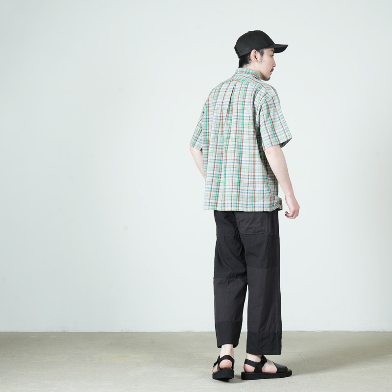 YAECA(�䥨��) Patchwork Drawcord Pants