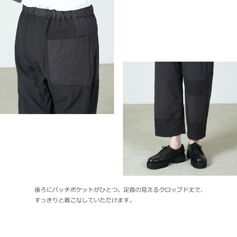 YAECA(�䥨��) Patchwork Drawcord Pants