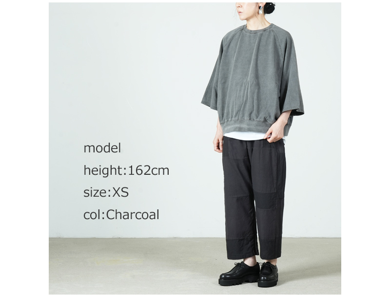 YAECA(�䥨��) Patchwork Drawcord Pants