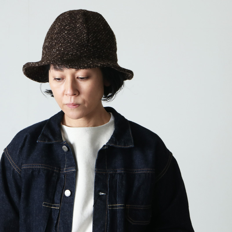 YAECA (ヤエカ) WRITE HAT HIGH WOOL / ライトハットハイウール