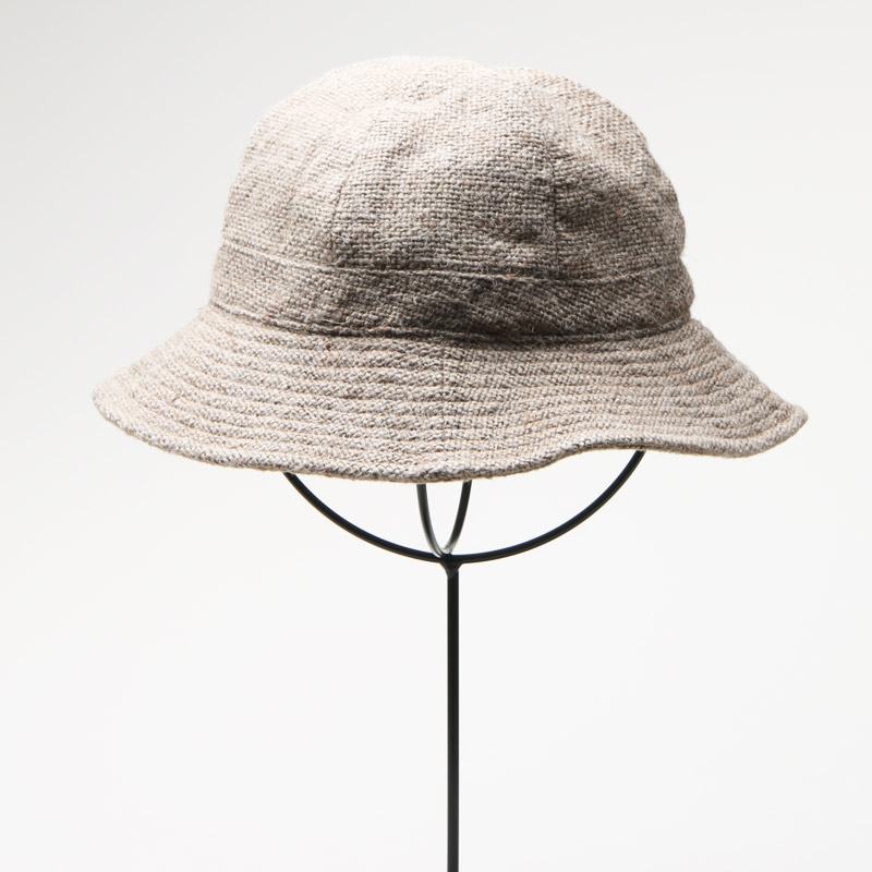 YAECA WRITE HAT LOW natural/バケットハット