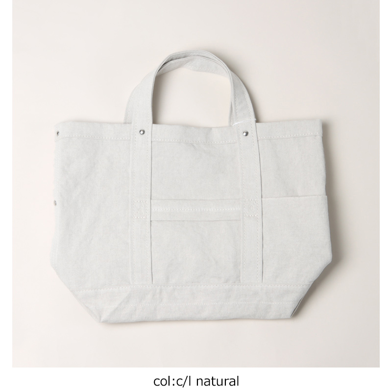 YAECA (ヤエカ) TOOL BAG SMALL cotton linen / ツールバッグスモール 