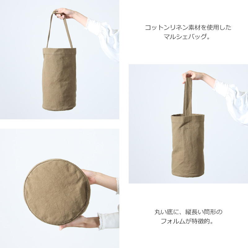 YAECA(䥨) CANVAS DESIGN MARCHE BAG