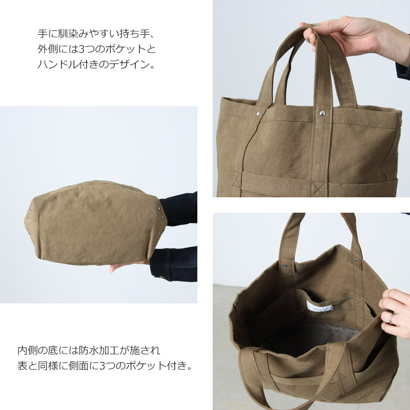 YAECA(䥨) CANVAS DESIGN TOOL BAG SMALL