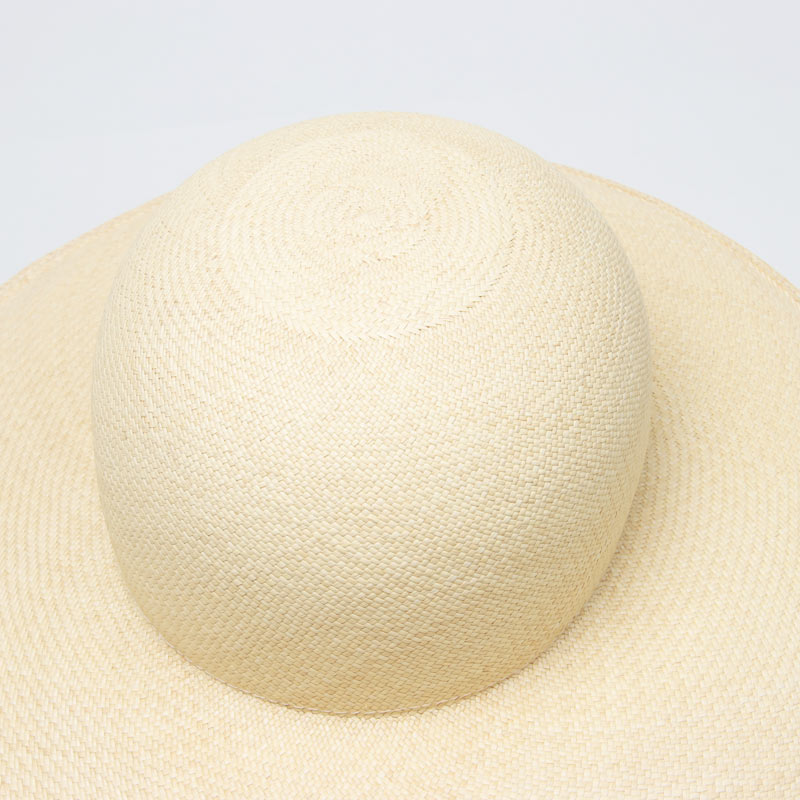 YAECA(䥨) CANVAS DESIGN STRAW HAT
