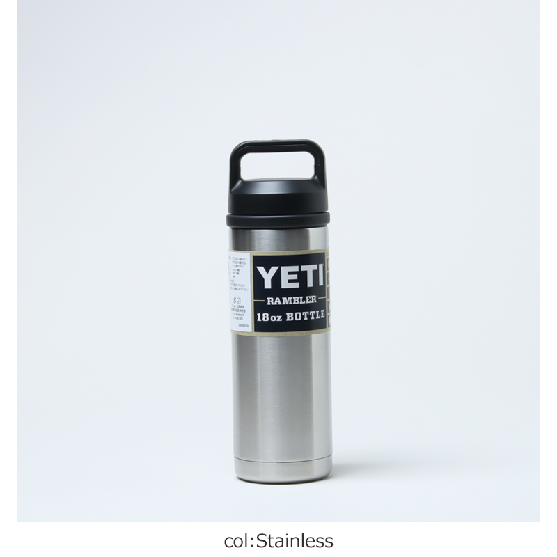 YETI (イエティ) 18 oz WATER BOTTLE WITH CHUG CAP / 18オンス