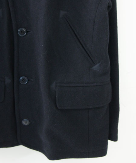 CURLY / ꡼ SINGLE OFFICER PEACOAT