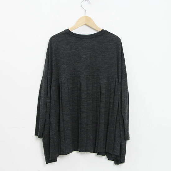 mizuiro ind(ߥ) Crewneck Pleats Pullover