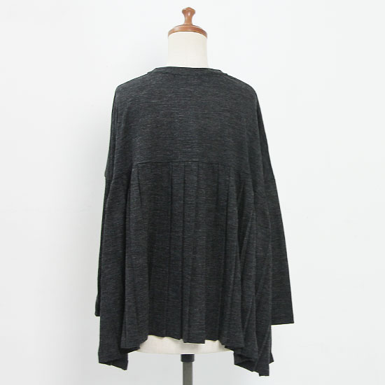 mizuiro ind(ߥ) Crewneck Pleats Pullover