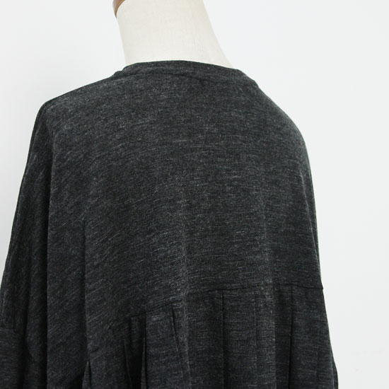 mizuiro ind(ߥ) Crewneck Pleats Pullover